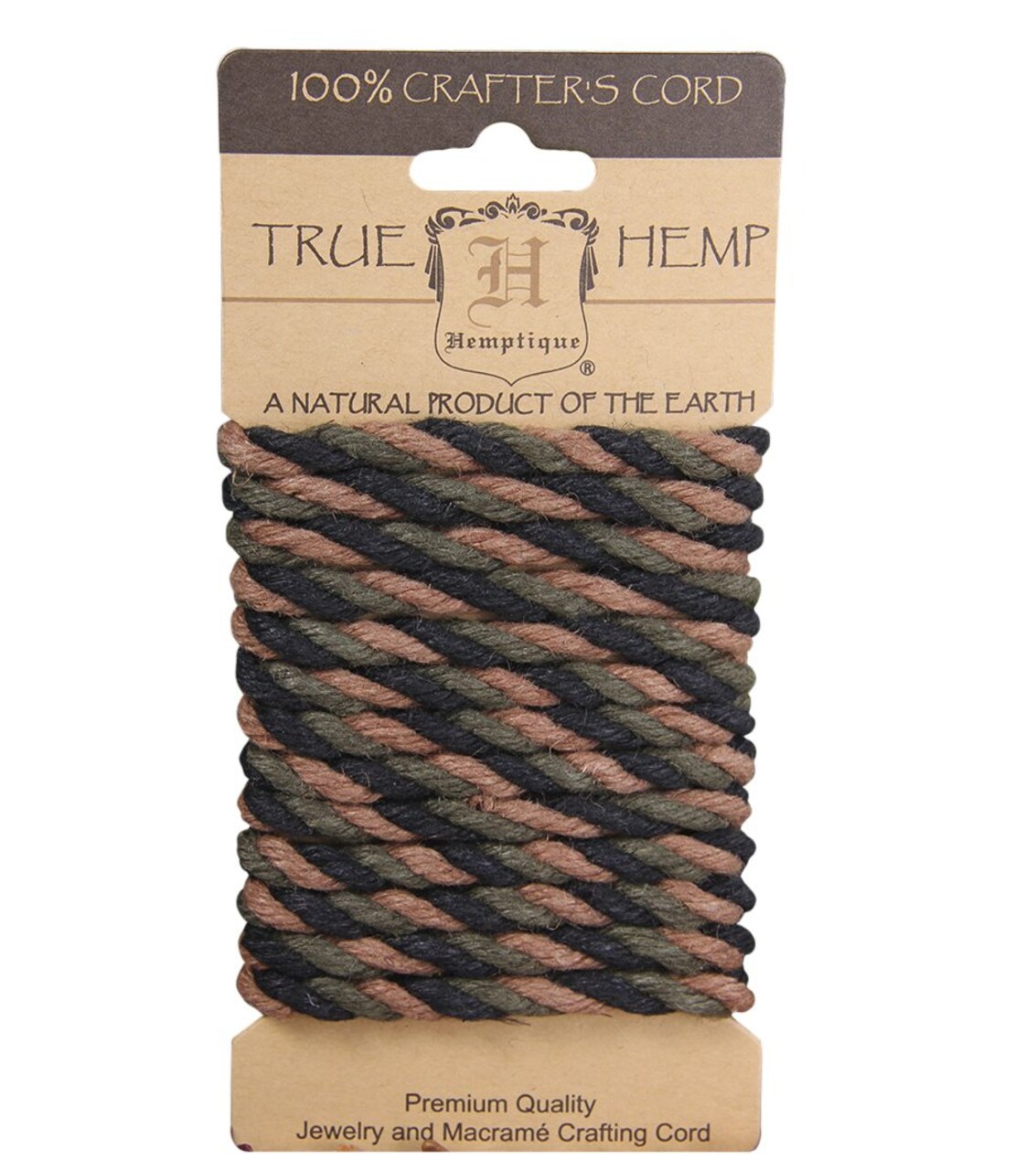 Hemptique 6mm Twisted Hemp Rope Cards Eco Friendly Sustainable Naturally  Grown Jewelry Bracelet Making Paper Crafting Scrapbooking Bookbinding Mixed  Media Crocheting Macrame Seasonal Holiday Gift Wrapping Outdoor Gardening